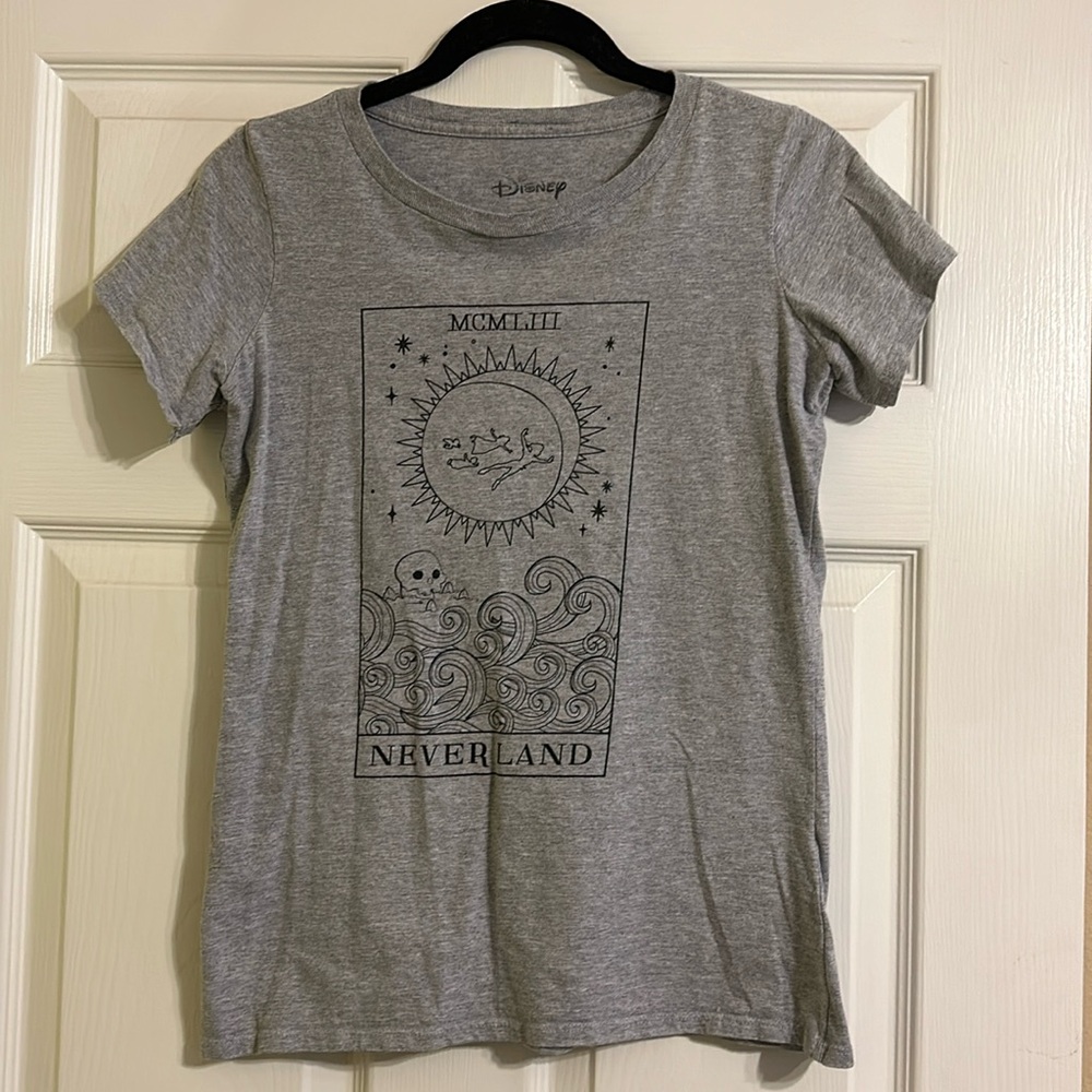 Disney Neverland Gray Tee